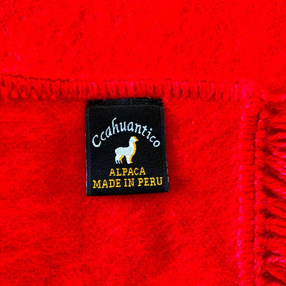 Alpaca Scarf 🧣 made in Peru